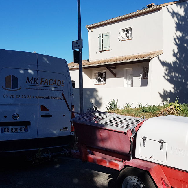 Ravalement de facade à Nimes